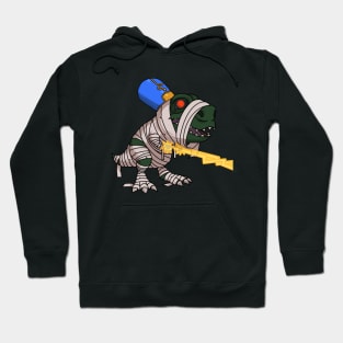 Trex Mummy Cyborg Hoodie